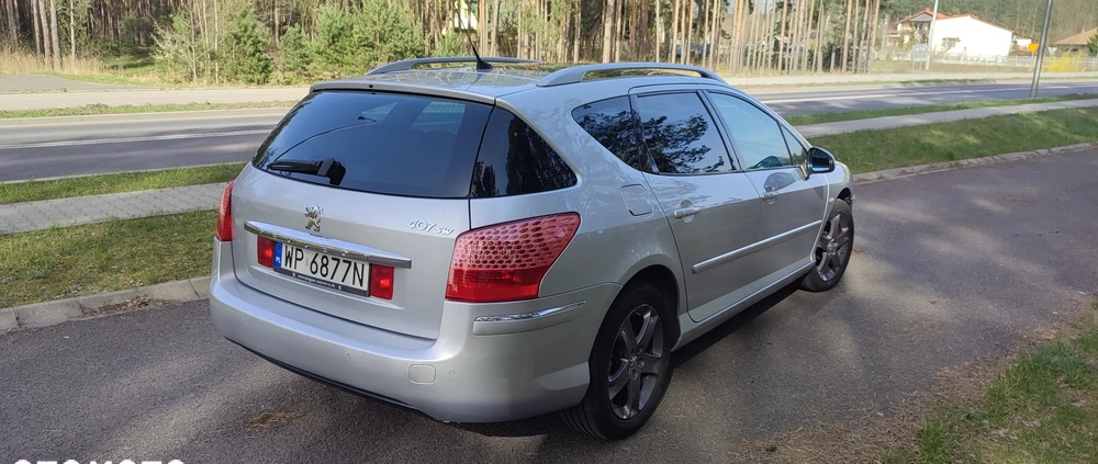 Peugeot 407 cena 16500 przebieg: 293995, rok produkcji 2010 z Pyrzyce małe 254